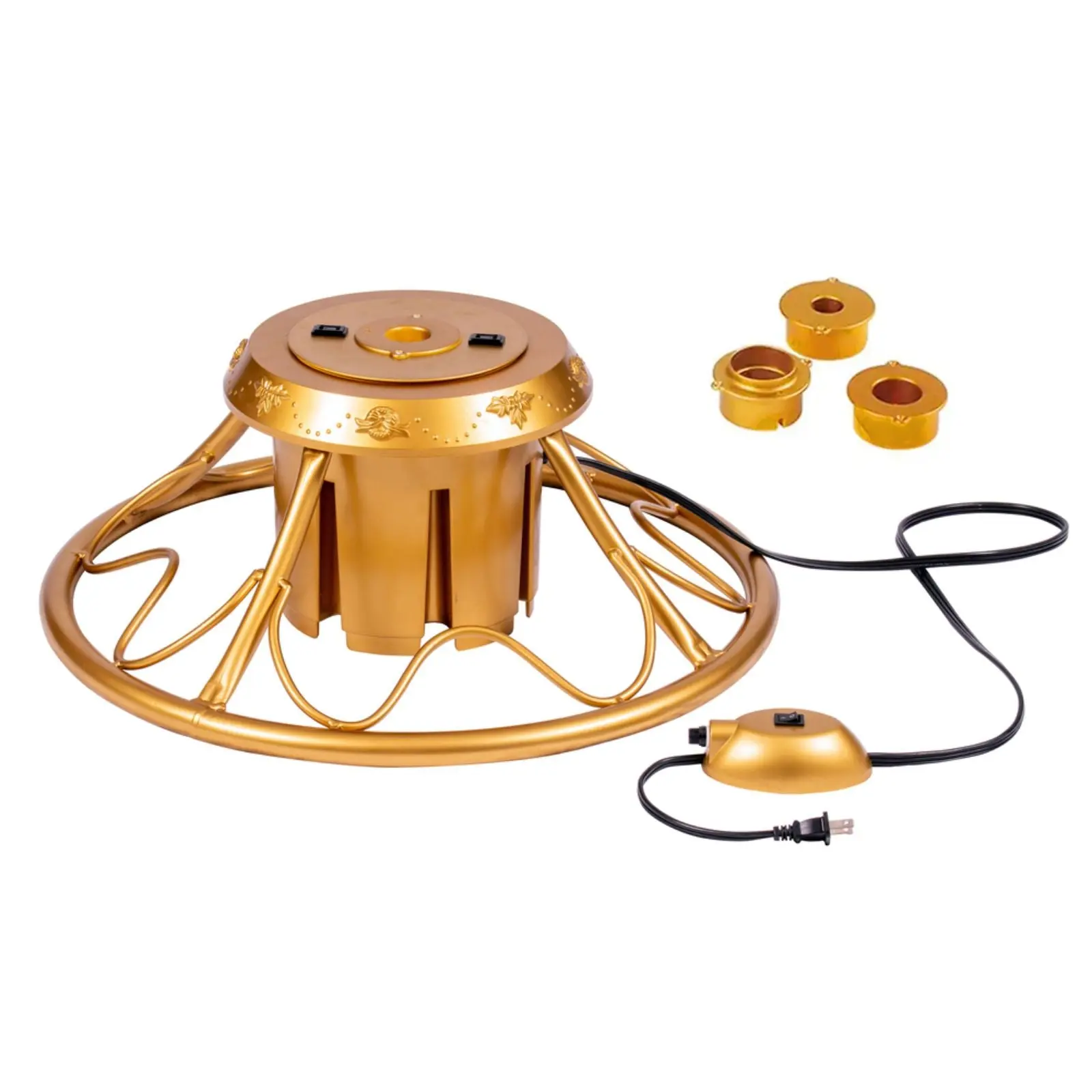 Gold Rotating Tree Stand
