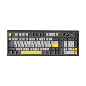 AJAZZ AK980 Maillard switch wireless three-mode mechanical keyboard customized game gaming office color screen 8000mah