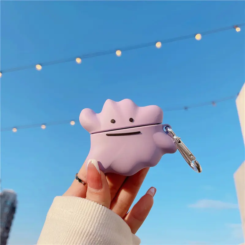 1 piece of Ditto modeling earphone case, Apple wireless Bluetooth earphone case, suitable for AirPods 1/2/3/4/pro/pro2/pro3, Earphone Protective Cover