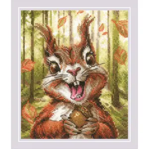 Nutty Delight R2302 Counted Cross Stitch Kit