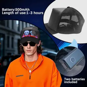 LED Hat with Display Screen, Bluetooth-compatible APP Control, Customizable Text Patterns Animations, Perfect for Parties Christmas Gifts Graduation Presents