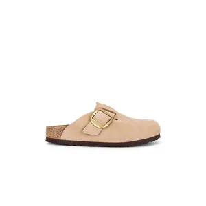 BIRKENSTOCK Boston Big Buckle in Sandcastle