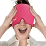 Migraine Headache Relief Cap, Gel lce Head Wrap for Tension and Stress Relief.Suitable for Home breaks, before sleep, office