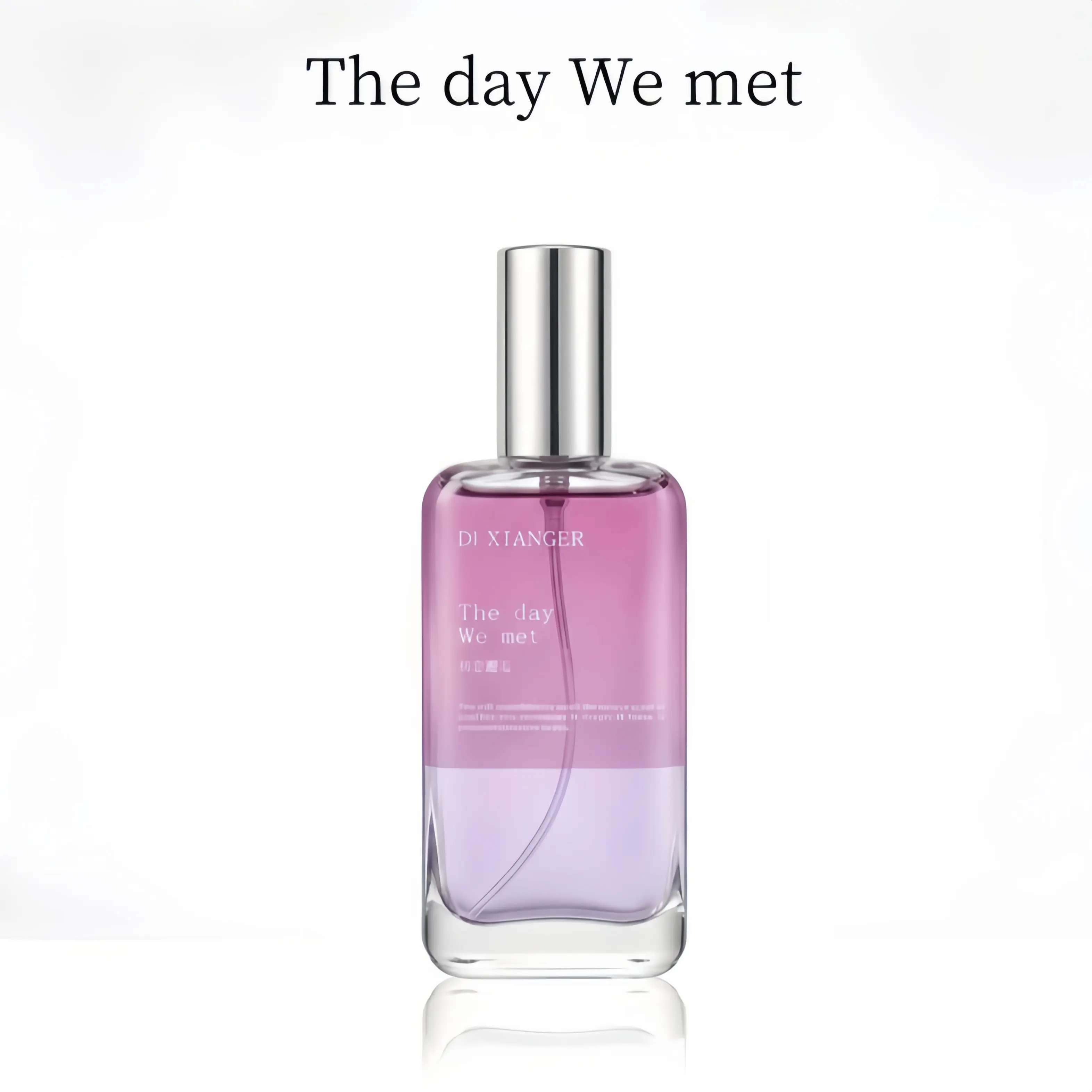DIXIANGER Juicy Peach Perfume 50ml - Women Perfumes, Fruity Light Spray, Long Lasting Niche Scent, Portable Student Fragrance for School/Office