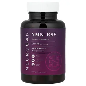 Neurogan Health NMN + RSV, 90 Vegan Capsules