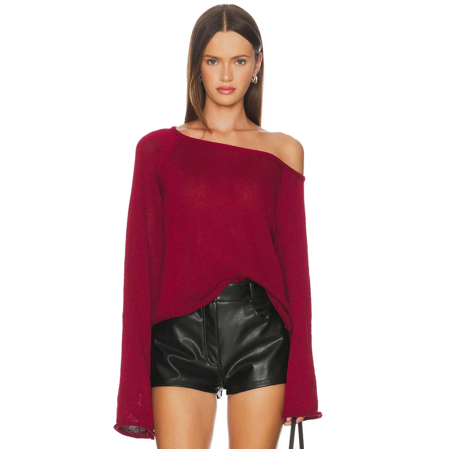 SNDYS Cali Jumper in Wine