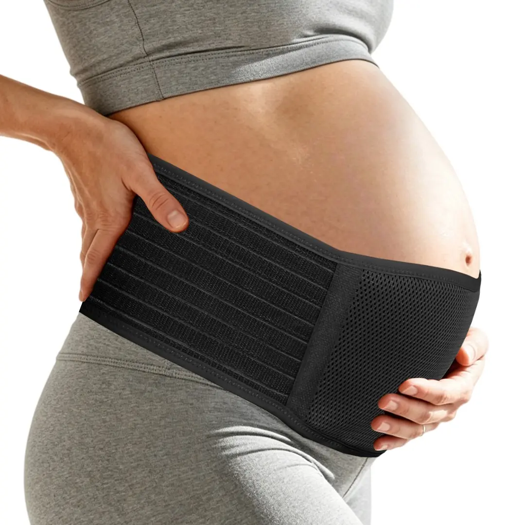 Pregnancy Waist Belt Back Support, Adjustable Abdominal Binder, Maternity Belly Belt, Belly Band Pregnancy, Pregnant Belly Band, Breathable Comfortable Nylon Fabric, Pelvic, Waist, Lower Back Support