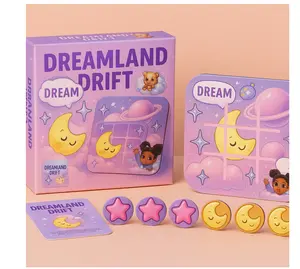 Dreamland Drift – Tic-Tac-Toe Board Game