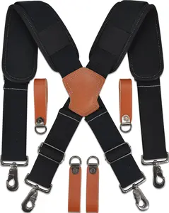 Lightweight Tool belt suspenders, Leather tools bag suspenders,Suspender for tool belt, Tool belt suspenders for men,Tool bags suspenders