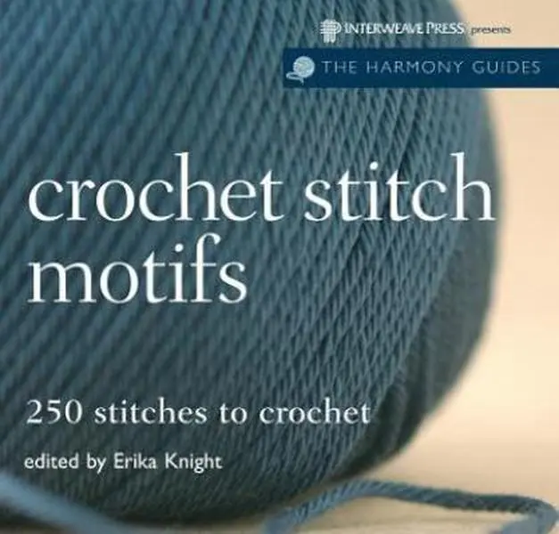 USED Book - Crochet Stitch Motifs: 250 Stitches to Crochet (The Harmony Guides) (Paperback) - english