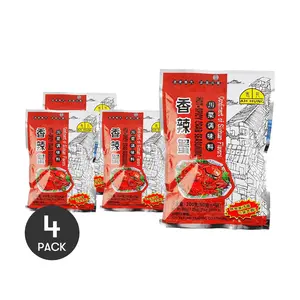 AH HUNG Spicy Crab Seasoning - 4 Pack, 200g Each | Authentic Chongqing Sichuan Flavor