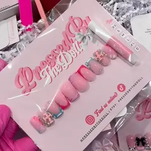 Summer Splash Colorful Set | Gelx Press On Nails