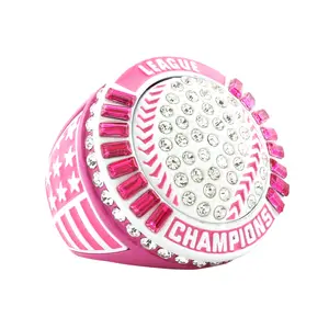 GEN26E Pink&White League Champions Ring