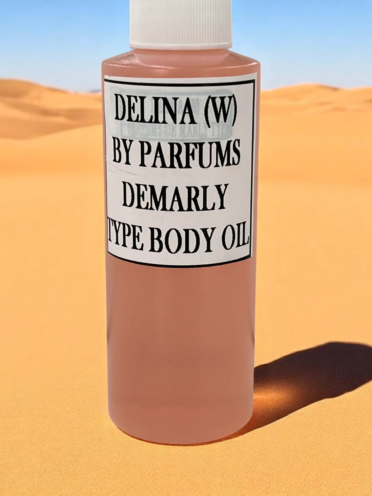 Delina by Parfums Demarly Type Body Oil 4 oz Cosmetic Vanilla