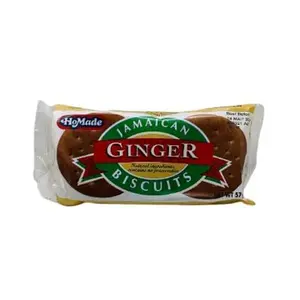 Jamaican Homemade Tea or Ginger Biscuits - Everyday Favourite Crackers, 57g