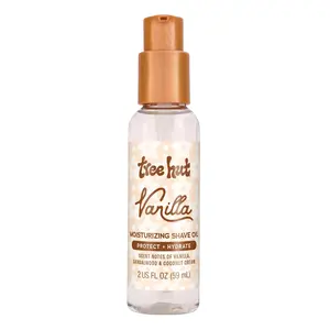 Tree Hut Mini Vanilla Moisturizing Shave Oil Travel Size, Gel-to-Oil Hydrating Shave Care for Smooth Glide, All Skin Types, 2 fl oz