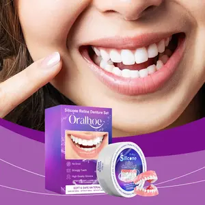 Denture Modification Kit, Oral Beauty Tool for Closing Teeth Gaps, Achieving Natural Smiles and Comfortable Aesthetic Dentures