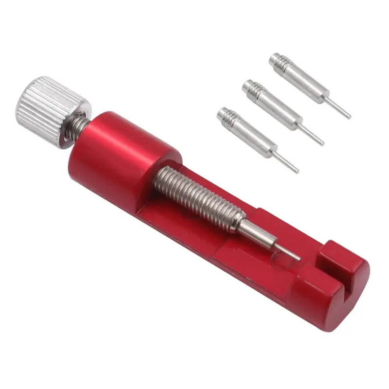 Metal Watch Band Strap Link Pin Remover Repair Tool Kit for Watchmakers with Pack of 3 Extra Pins Mini Watchband Tools DQG