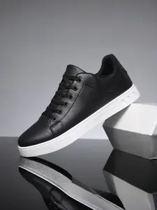 Breathable Casual Men's Shoes, Walking Shoes, Low Top PU Leather Sneakers, Low Cut Shoes, All Season Fashion Footwear, Comfortable and Stylish Menswear