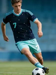 Germany National Team Men's Football Jersey, Comfortable V-Neck Design, Suitable for Matches, Training, Daily Wear, Unisex