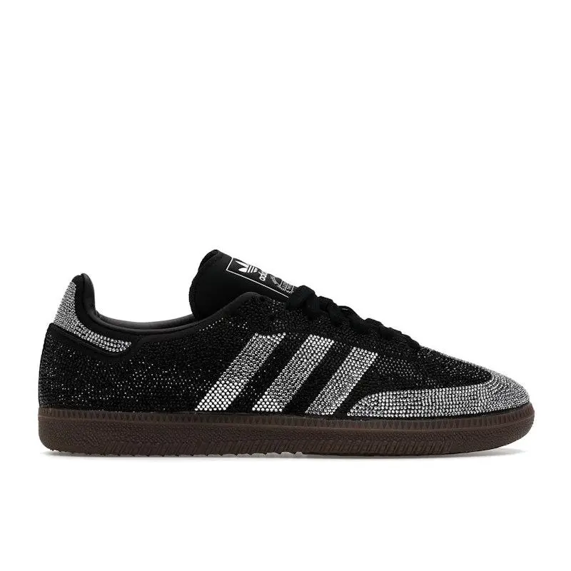 adidas Women's Samba OG Rhinestone Black Silver Shoes, from StockX adidas Women's Samba OG Rhinestone Black Silver Shoes, from StockX