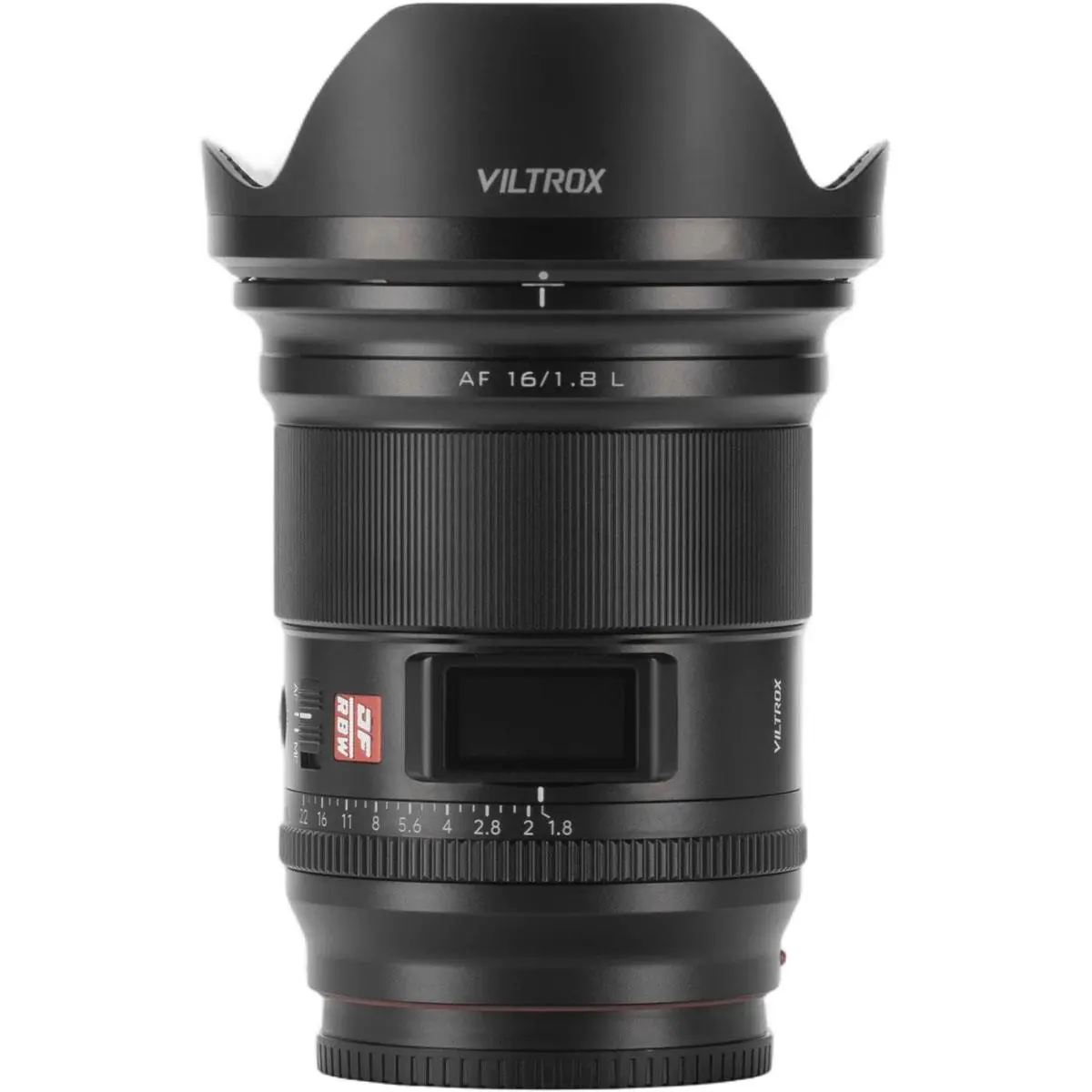 Viltrox Auto Focus 16mm f/1.8 Fixed Focal Wide Angle Lens with Metal Body for L-Mount Cams, Camera Lenses for Photography Equipment, Smooth