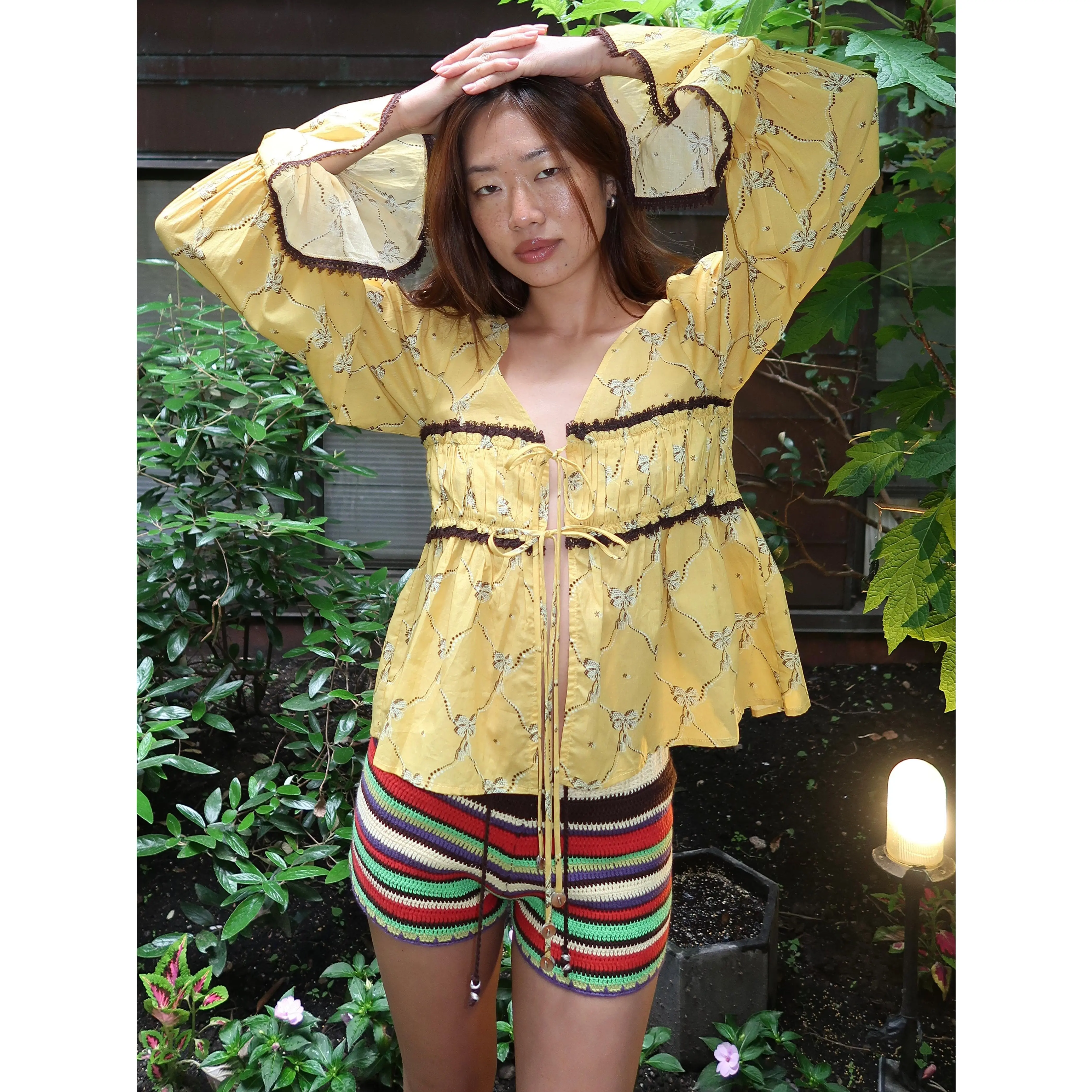 Riby Blouse in Yellow