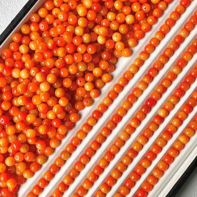 (K29) 9*10mm gradient tangerine*100