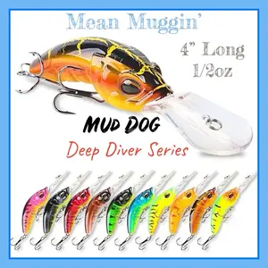 Mud Dog Deep Diver Crankbait Series 7-18FT - Fishing Lure