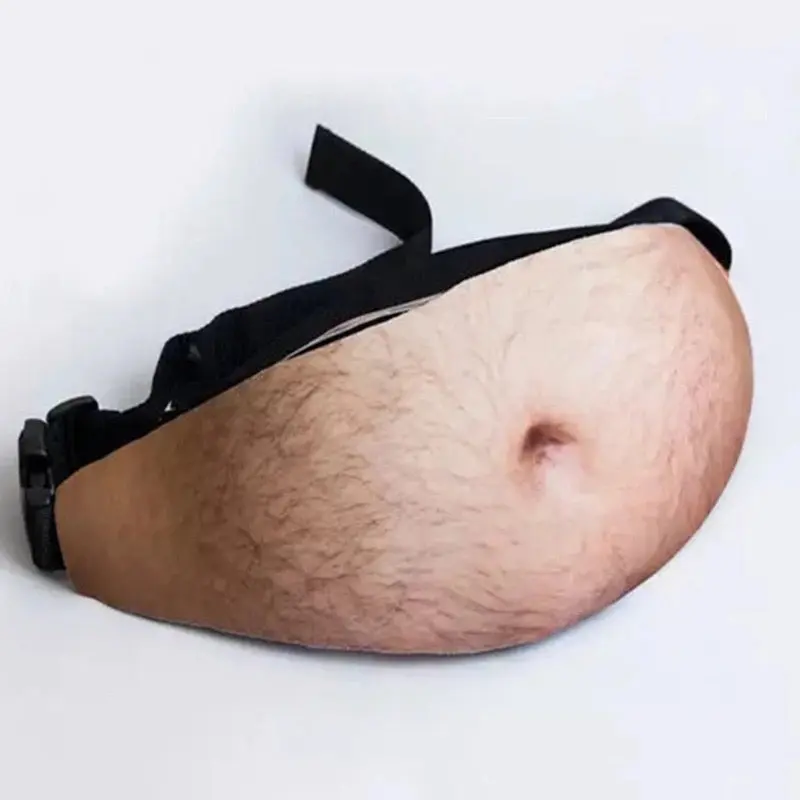 The Allen - Hyperrealistic beer belly fanny pack