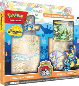 Pokemon TCG 2024 World Championships Deck - Fernando Cifuentes (Crushing Thorn)