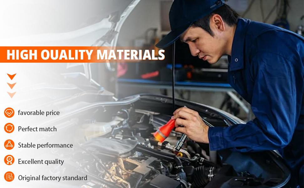 Engine Oil Cooler Filter Housing Assembly Kit with Oil Filter, Cap, Gaskets & Sensors