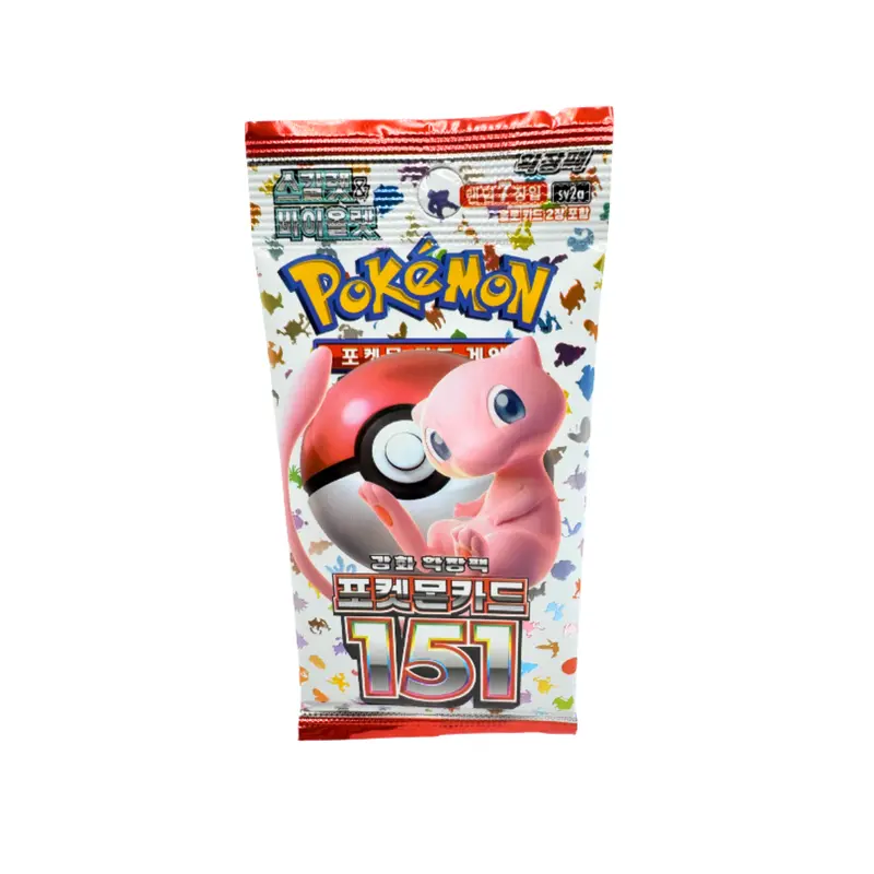 Korean Pokémon TCG: 151 Booster Packs