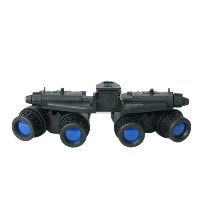 Tactical Enhanced Night Vision Device Model - 4-Tube 4-Lens Helmet Accessory, Military Enthusiast Cosplay Prop Costumes