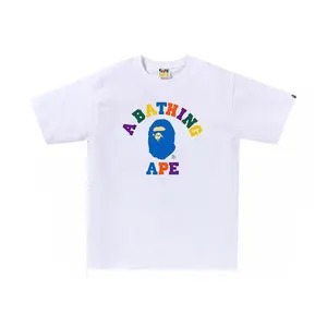 BAPE Colors College Tee (SS24) White (men) by StockX