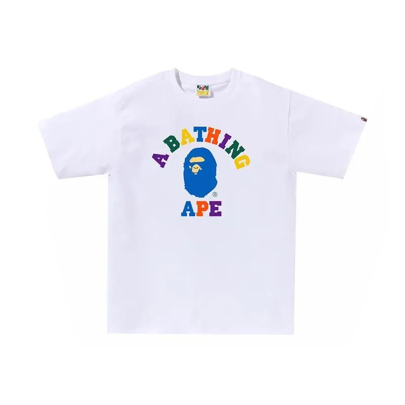 BAPE Colors College Tee (SS24) White (men) by StockX