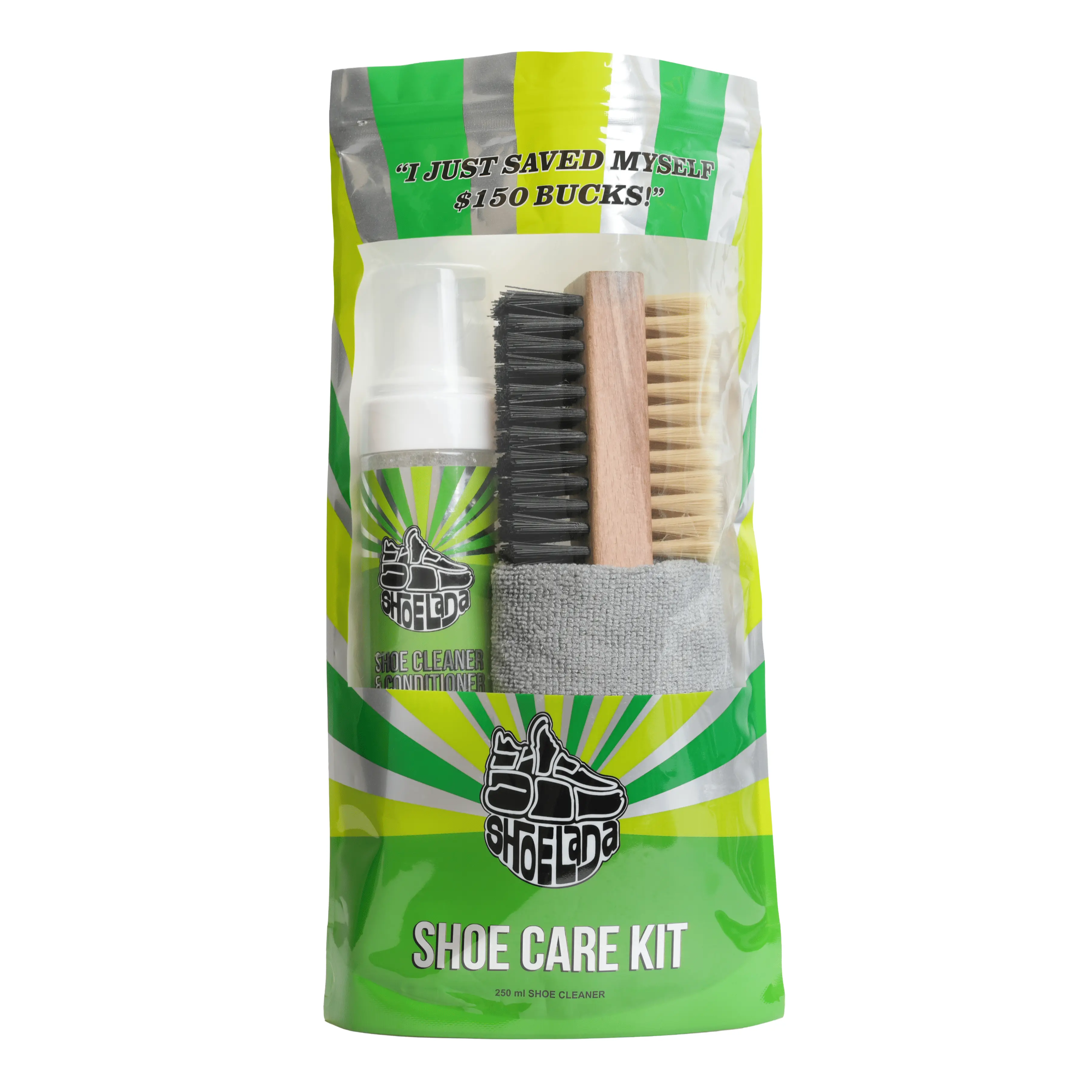 SHOELADA SHOE CARE KIT Shoe Cleaning Kit Shoe Shine Kit