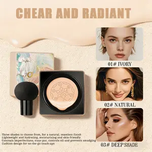 Lightweight Compact CC Cream Foundation, Hydrating & Oil Control Bb Cream, Long-Lasting Moisturizing Makeup Coverage, Flawless Skin Finish, Suitable for Oily & Dry Skin