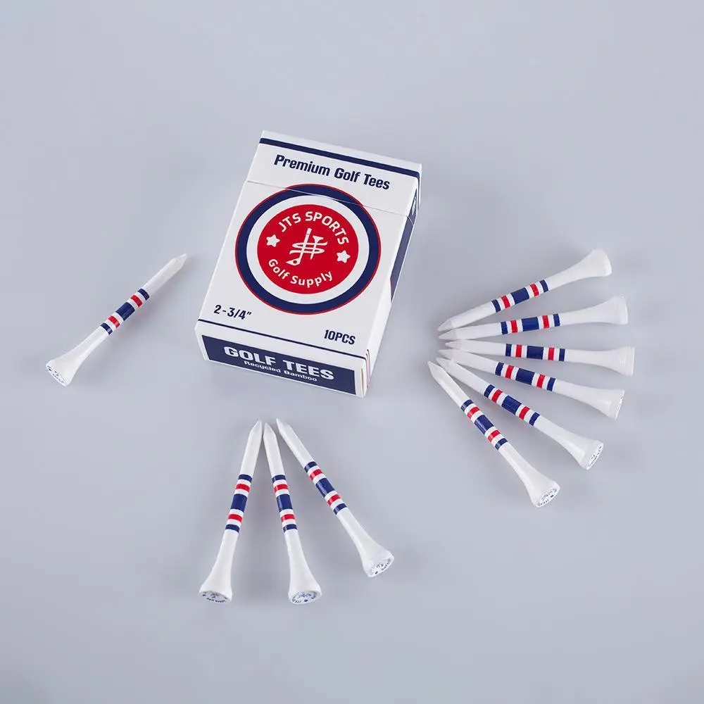 10 Premium Golf Tees for Smooth Tee Shots and Consistent Performance in Lightweight Box Packaging