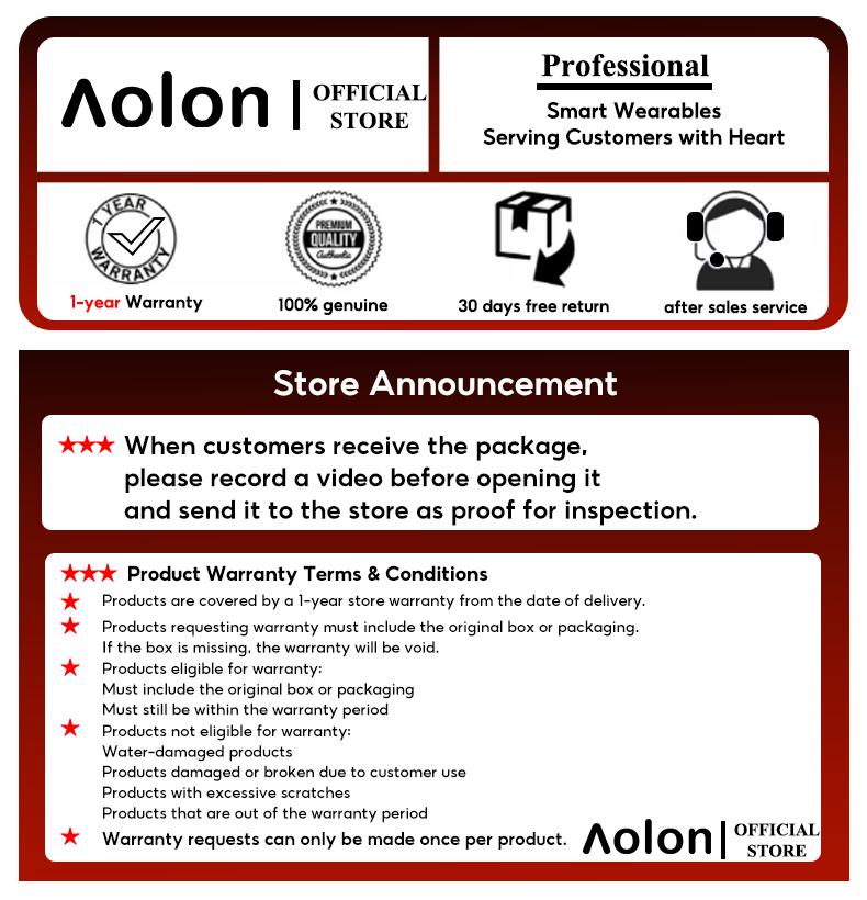 Aolon Prime3 Smart Watch Wearable – Featuring a 1.43" AMOLED Touchscreen, Stainless Steel Design, Bluetooth Calling, 100+ Sports Modes, Health Tracking, Waterproof Build, and iOS & Android Compatibility#fathers day gift#outdoor fun