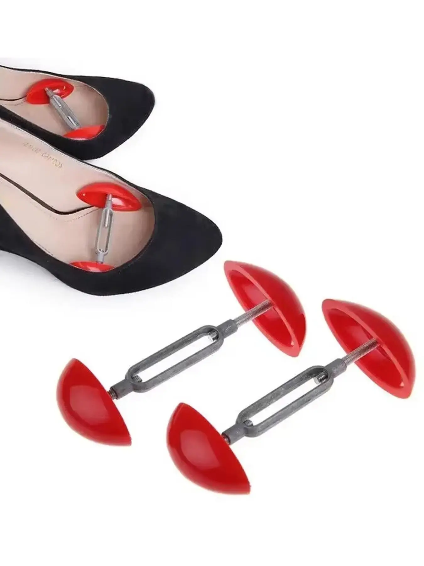 Adjustable Width Extender, Portable Plastic Shoe Support Tool, Women's Shoe Care Tool for Comfort and Foot Care, Shoe Protector
