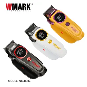 WMARK NG-8004 Wireless Charging Hair Clipper ( YELLOW )
