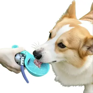 Leak Proof Outdoor Dog Water Bottle, Portable Pet Drinking Water Dispenser Food Grade Plastic for Puppy Walking Hiking Travel
