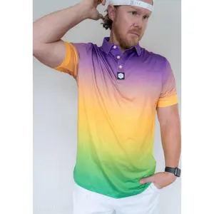 Mardi Gras Gradient Polo V1 SALE