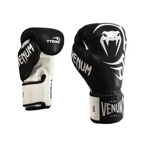 Venum Mike Tyson Replica Boxing Gloves - Deep Black/Optical White