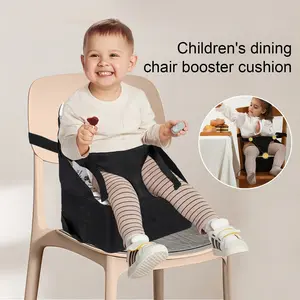 Portable Travel Baby High Chair Booster Pad, Foldable Design, Non-Slip, Fits Kitchen Chairs, Ideal for 0-3 Years, Perfect Gift for Holidays