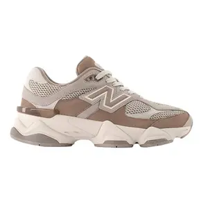 New Balance 9060 Authentic Mushroom Shipyard Arid Stone Sneaker for Men & Women GC9060EX Brown Chunky Running Casual Shoe Gradeschool Youth Sizes Athletic Trainers