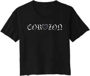 Corazon Summer Fun Crop-top  4-ounce, 65/35 poly/combed cotton