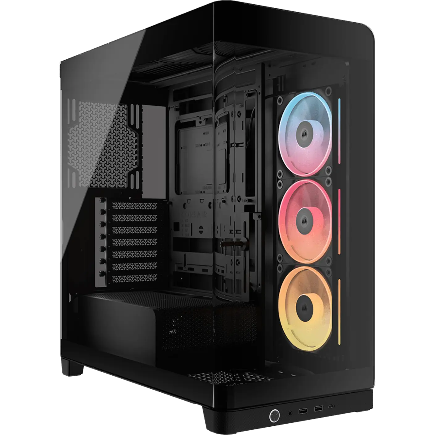 FRAME 4500X LX-R RGB iCUE LINK Panoramic Glass Mid-Tower PC Case FRAME 4500X LX-R RGB iCUE LINK Panoramic Glass Mid-Tower PC Case