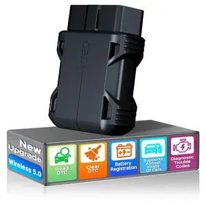 Wireless OBD2 Scanner, Bluetooth-compatible Car Diagnostic Tool, Car OBD2 Code Reader, Car Fault Code Reader, Automotive Diagnostic Tester, Vehicle Truck Car Essentials